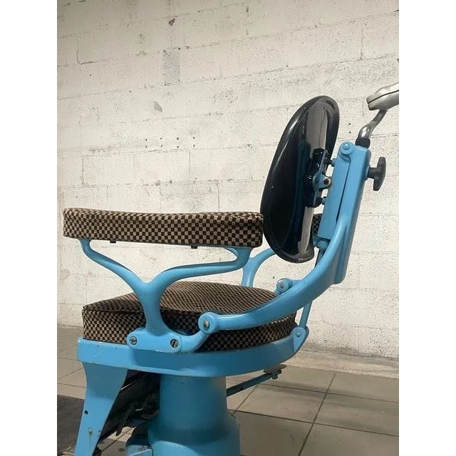 Mid-Century Modern Barbiere Chair from F.lli Zerbini, Italy, 1940s For Sale - Image 3 of 13