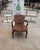 Vintage Leopard Print Cushioned Wooden Chair For Sale - Image 9 of 10