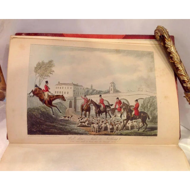 Textile Book, a Binding the Life of John Mytton, Esq. For Sale - Image 7 of 13