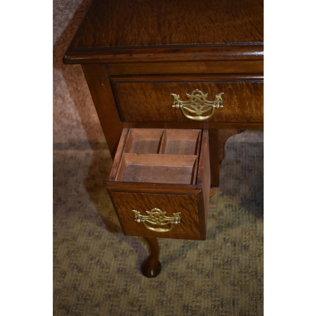 Antique Johnson's Furniture Queen Anne Style Lowboy Chairish