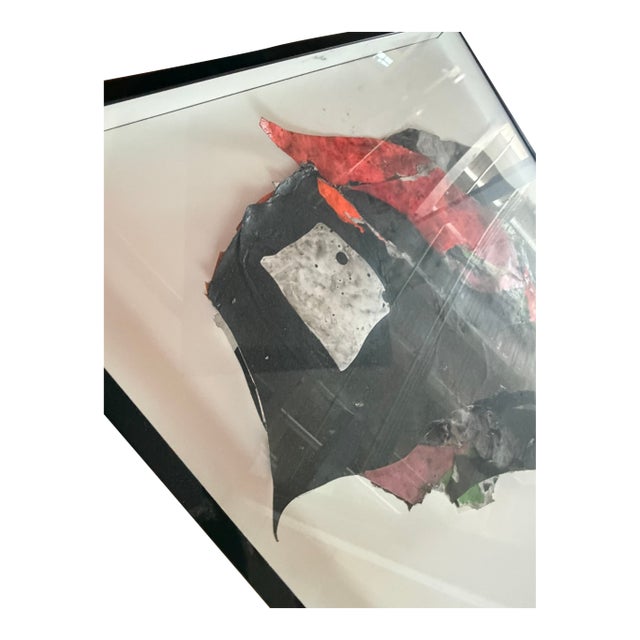 Contemporary Wesley Kimler Mixed‑Media Abstract – Original Contemporary Collage Painting For Sale - Image 3 of 11