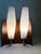 Mid-Century Modern Danish Double Wall Lamp in Teak and Glass, 1960s For Sale - Image 3 of 9