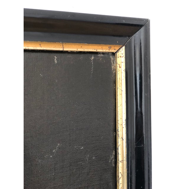 Antique Original Oil Painting of a Dutch Gentleman, 19th Century Portrait For Sale - Image 6 of 11