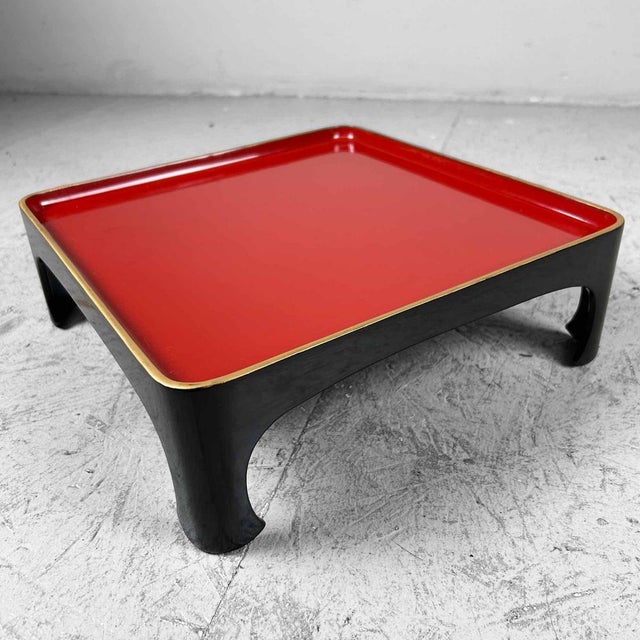 Vintage Japanese Serving Tables, 1920s, Set of 12 For Sale - Image 16 of 18