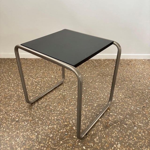 Bauhaus C 4-a Side Table by Marcel Breuer for Tecta, 1980s For Sale - Image 6 of 10
