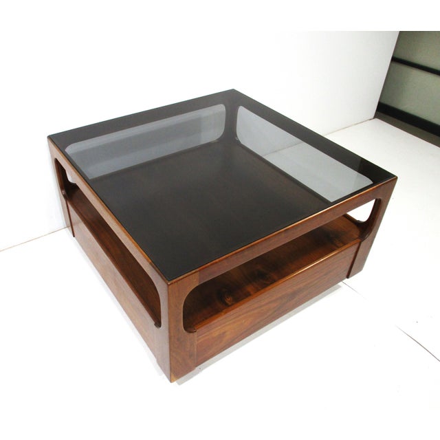 Walnut Mid Century Coffee Table by Josef Otmar in the Style of Niels Moller (A) For Sale In Cincinnati - Image 6 of 10