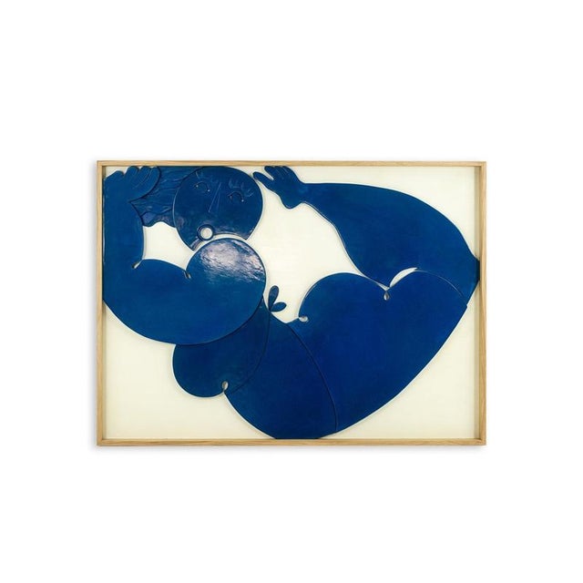 I Swim in Happiness, Bas-Relief Panel For Sale - Image 9 of 9