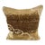 20 x 20 Rug Pillow Sultanate Golden Turkish Pillow Cushion Cover For Sale