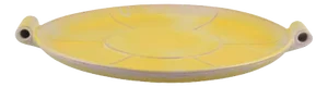 Finnish Art Deco Style Yellow Glazed Ceramic Dish