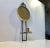 Metal Scandinavian Candleholder in Brass and Wrought Iron, 1950s For Sale - Image 7 of 7