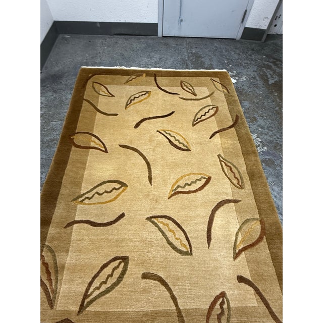5Ft × 7Ft 6 in Tony Kitz Gallery Wool Area Rug For Sale - Image 4 of 12