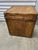 Animal Skin Vintage Leather Faux Croc Trunk For Sale - Image 7 of 8