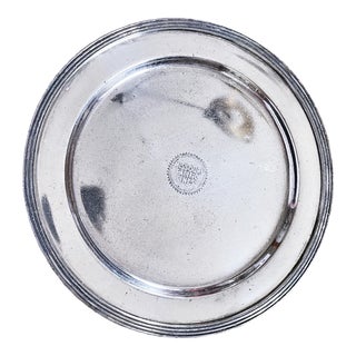 1948 Silverplated Missouri Pacific Railroad Serving Platter For Sale