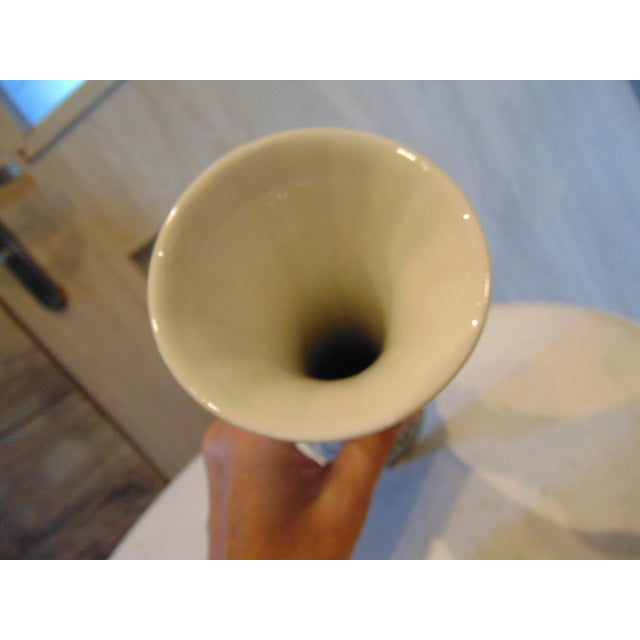 Vintage Cobalt Porcelain Vase, 1970s For Sale - Image 3 of 6