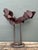 This striking vintage abstract sculpture is a masterwork of Mid-Century Brutalist design. Composed of hand-welded, semi-...