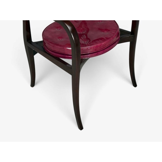 Edward Wormley, Alexandria Armchairs, Mahogany, Walnut, United States, 1960s For Sale - Image 12 of 14