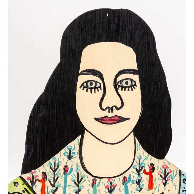 Howard Finster (American, 1916-2001), "A Witness of Jesus: Youth of Jesus with Gods Wisdom at Age 12 - Seek Him Jesus...