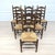 1960s French Farmhouse Dining Chairs – Set of 6 For Sale - Image 5 of 11