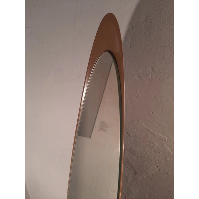 1970s Unghia Floor Mirror in Brown Plastic, 1970s For Sale - Image 5 of 11