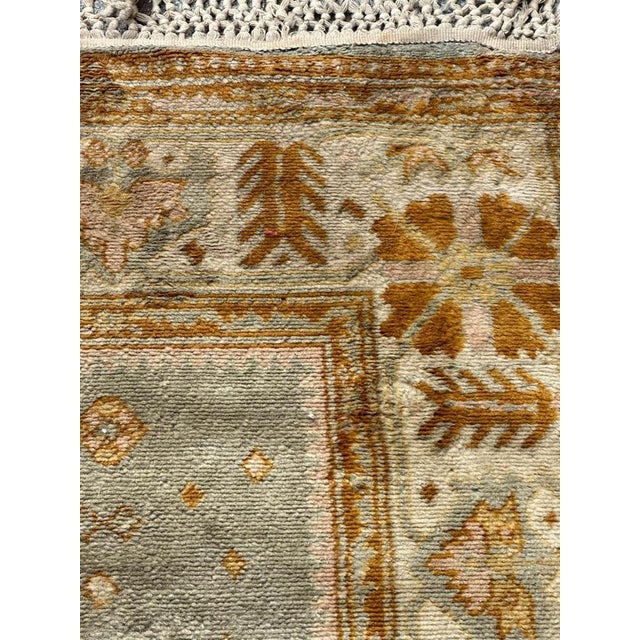 Mid-Century Oushak Rug, 1950s For Sale - Image 11 of 17