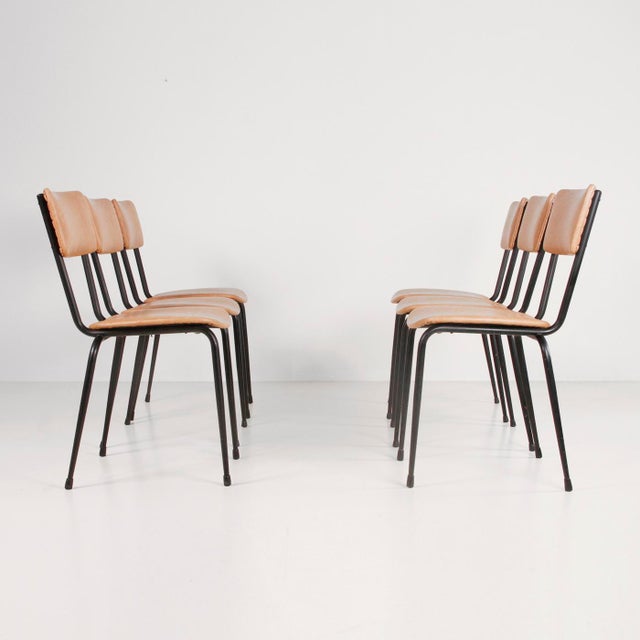 Six Chairs Produced by Doro Cuneo in the 1960s, Set of 6 For Sale - Image 6 of 12