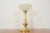 Gold Mid-Century Table Lamp by Kamenicky Senov, 1960s For Sale - Image 8 of 16