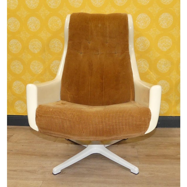 Vintage Galaxy Chair by Alf Svensson and Yngvar Sandström for DUX, 1970s For Sale - Image 10 of 16