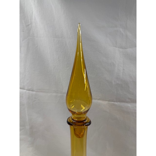 Italian Mid 20th Century Amber Empoli For Sale - Image 12 of 12