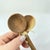 Wood Early 20th Century 2 Maasai Olivewood and Bone Handle Spoons Kenya For Sale - Image 7 of 7