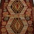 1940’s Vintage Gal Burgundy Kilim Rug-3’4’x4’5" For Sale - Image 4 of 6