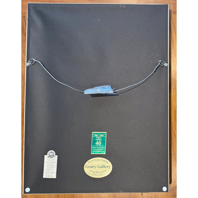 White Original Illustration, Vincenzo Zito Whimsical Hunting Scene, Framed, 1950’s For Sale - Image 8 of 8