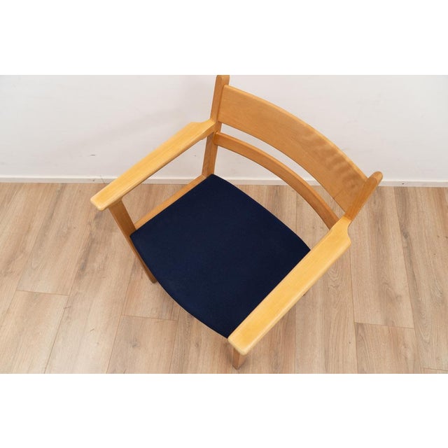 Wood Armchairs by Hans J. Wegner for GETAMA, 1960s, Set of 4 For Sale - Image 7 of 18