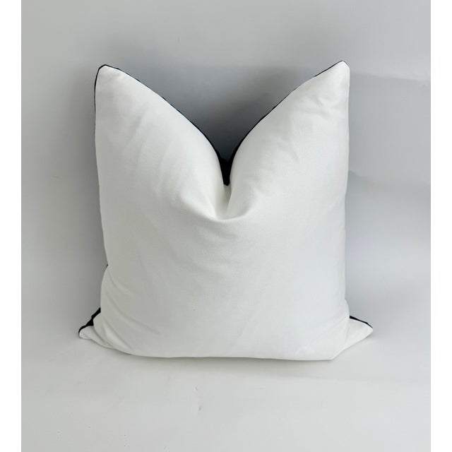 Mali Indigo Blues Down Filled Pillow 22 X 22 For Sale In Los Angeles - Image 6 of 7