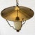 Mid-Century Scandinavian Pendant Lamp in Brass and Glass, Sweden, 1950s For Sale - Image 6 of 11