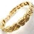 2000 - 2009 Vintage! Tiffany & Co Leaf Yellow Gold Link Bracelet 2002 For Sale - Image 5 of 15