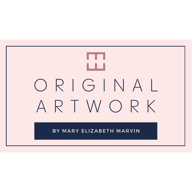 Light Gray Oddly Giddy Original Luxury Abstract Painting by Mary Elizabeth Marvin For Sale - Image 8 of 8