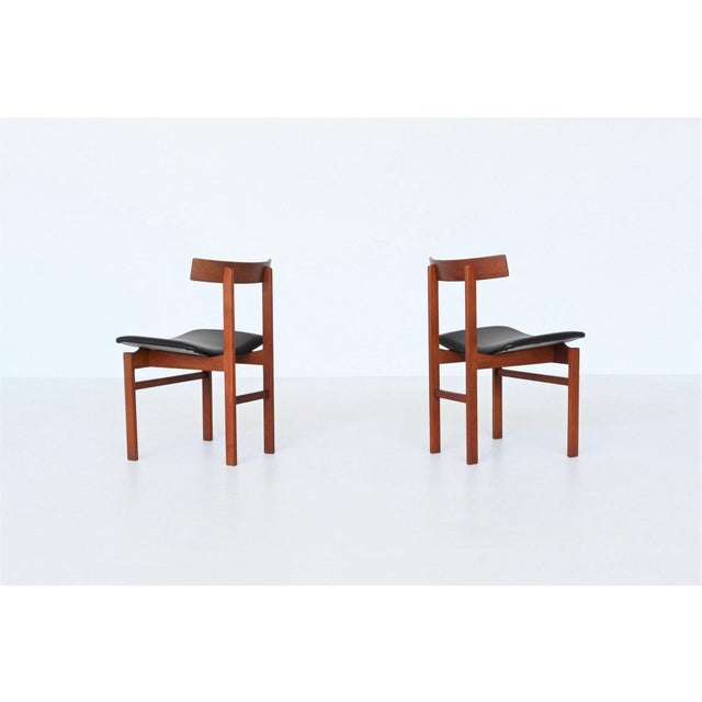 Danish #193 Dining Chairs in Teak by Inger Klingenberg for France & Søn, 1960s, Set of 4 For Sale - Image 14 of 18