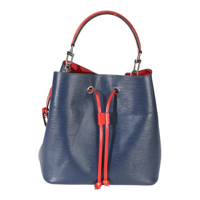 Navy Red Epi Neonoe MM For Sale