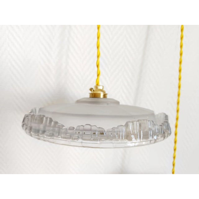 Art Deco Pendant Lights, 1930s, Set of 2 For Sale - Image 3 of 10