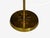 V. Soini Oy, Rare Floor Lamp, Brass, Leather, Rattan, Finland, 1950s For Sale - Image 10 of 13