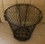 Large Antique Early 20th Century Heavy Gauge Industrial Wire Work Basket With Handles for Garden or Hearth For Sale - Image 10 of 17