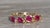 Gold The Minette: Ladies 14K Gold Band set with 1 CTW Ruby For Sale - Image 8 of 10