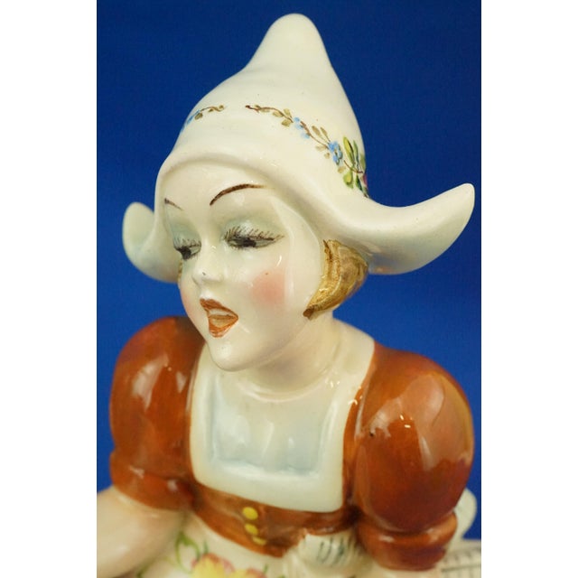 Ceramic Sculpture of Tyrolean Children by Teodoro Sebelin for Bassano, Italy, 1930s For Sale - Image 18 of 18