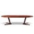 Interform Mid Century Rosewood Expanding Dining Table With 3 Leaves For Sale - Image 13 of 16