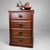 Mid-Century Modern Vintage Japanese Chest of Drawers, 1980s For Sale - Image 3 of 11