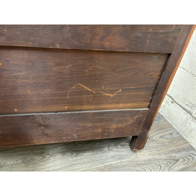 Antique American Renaissance Victorian Eastlake Marble Top Dresser Chest Vanity For Sale - Image 18 of 18