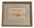 Edoardo De Martino, Off the Isle of Wight, Watercolor, 1863, Framed For Sale