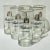 Transparent Vintage Ballantines Scotch Tall Whiskey Barware Glasses - Set of 6 For Sale - Image 8 of 8