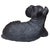 Scottish Terrier Dog Statue Black Cement Sculpture Realistic Scottie Large Vintage For Sale - Image 4 of 18