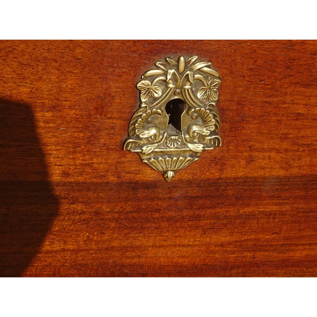 Wood Chest of Drawers in Walnut For Sale - Image 7 of 18